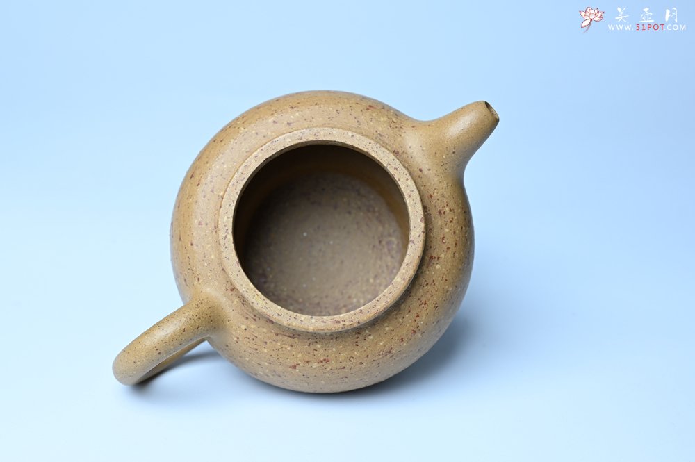 紫砂壶图片：美壶特惠 特好粗砂桃花段泥掇只紫砂壶 茶人醉爱 - 美壶网