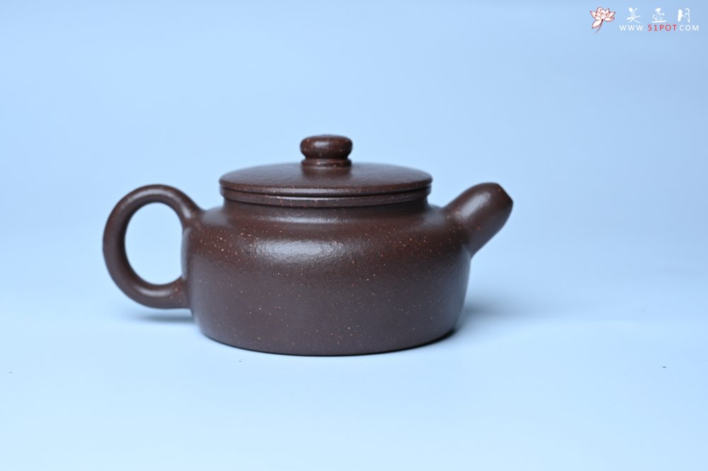 紫砂壶图片：美壶特惠 手工手制紫砂壶特好紫玉金砂涌泉壶 茶壶 茶具 单壶 - 美壶网