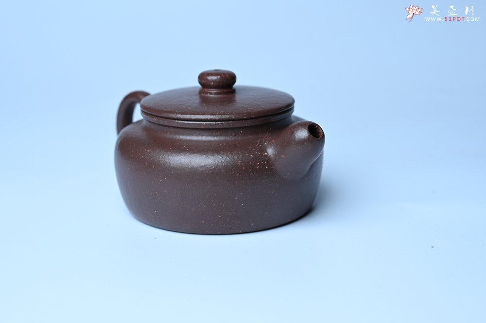 紫砂壶图片：美壶特惠 手工手制紫砂壶特好紫玉金砂涌泉壶 茶壶 茶具 单壶 - 美壶网