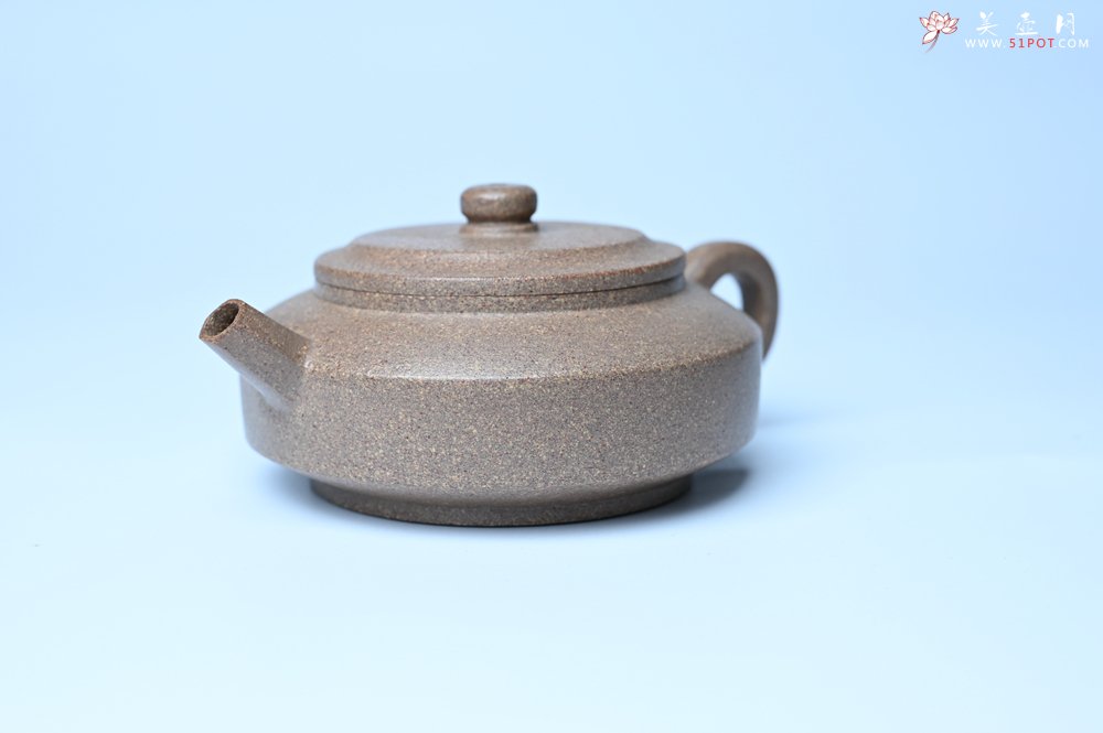 紫砂壶图片：美壶特惠 紫砂壶手工手制特好五彩老段泥周盘壶 茶壶 茶具 单壶 - 美壶网