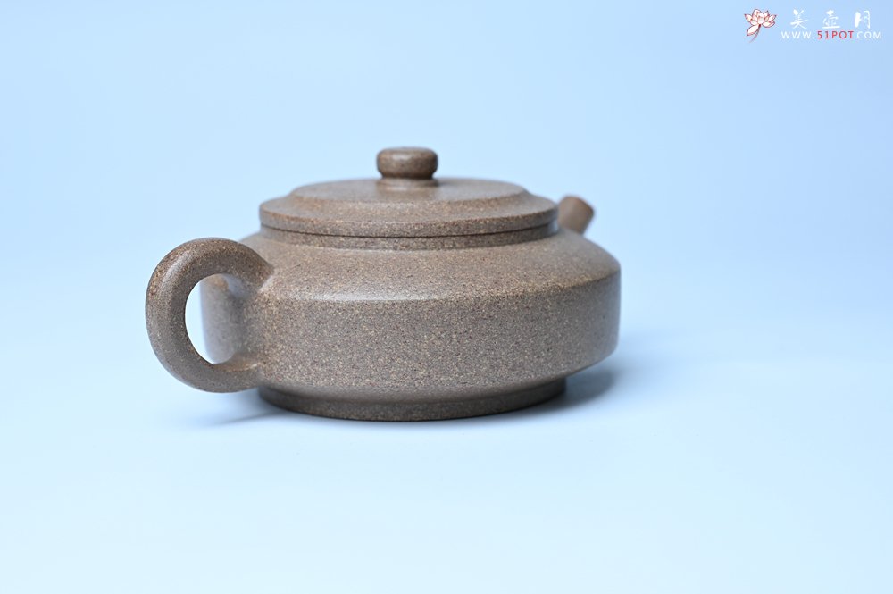 紫砂壶图片：美壶特惠 紫砂壶手工手制特好五彩老段泥周盘壶 茶壶 茶具 单壶 - 美壶网