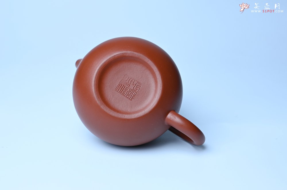 紫砂壶图片：美壶特惠 油润大红袍朱泥 小品西施壶 茶人醉爱 - 美壶网