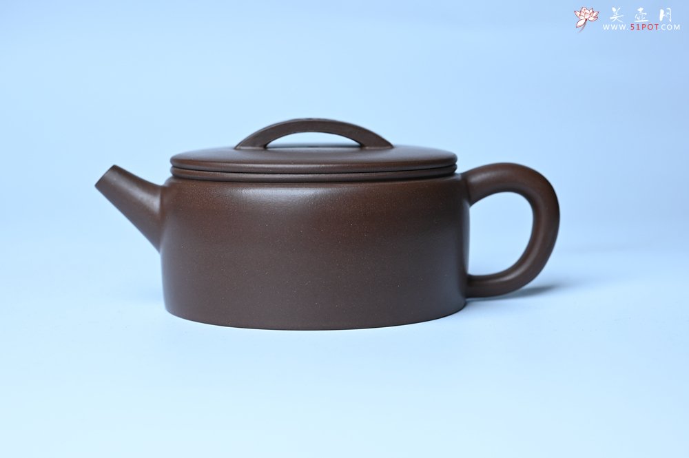 紫砂壶图片：美壶特惠紫砂壶手工手制老紫泥汉瓦壶 茶壶 茶具 单壶 - 美壶网