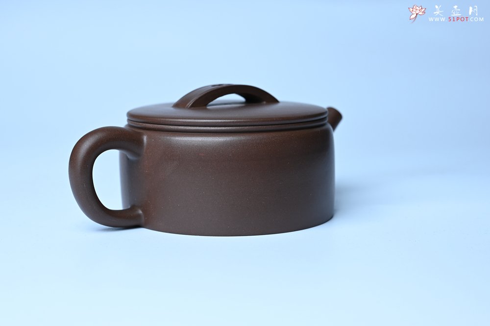 紫砂壶图片：美壶特惠紫砂壶手工手制老紫泥汉瓦壶 茶壶 茶具 单壶 - 美壶网