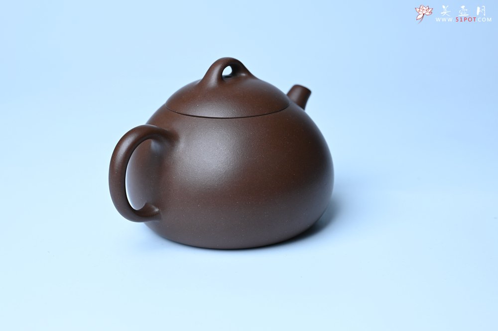 紫砂壶图片：美壶特惠 特好老紫泥小半月 茶人醉爱 - 美壶网