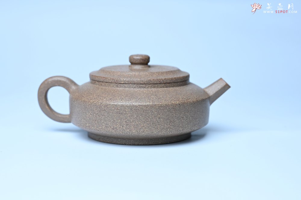 紫砂壶图片：美壶特惠 紫砂壶手工手制特好五彩老段泥周盘壶 茶壶 茶具 单壶 - 美壶网