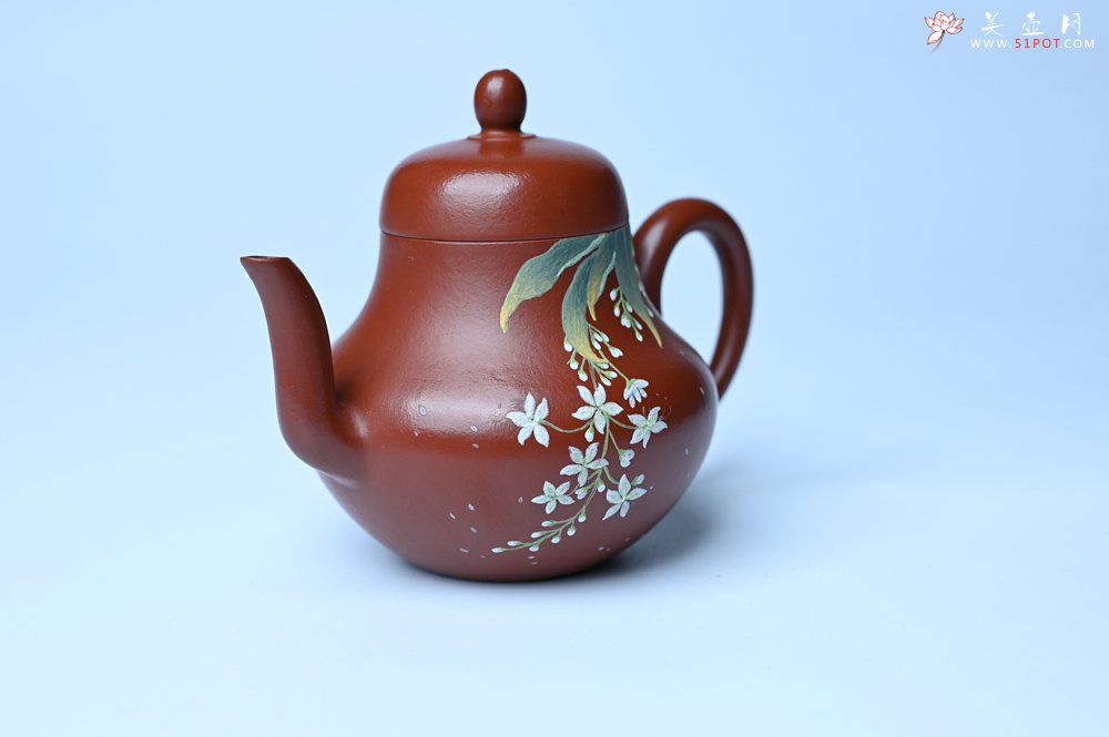 紫砂壶图片：美壶特惠 优质朱泥梨形壶 工夫茶具  茶人醉爱 - 美壶网