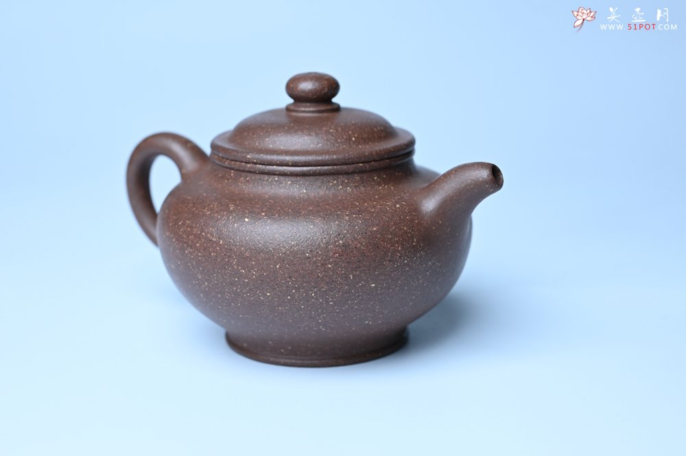 紫砂壶图片：美壶特惠 手工手制紫砂壶特好黄龙山高温老段泥掇只壶 茶壶 茶具 单壶 - 美壶网