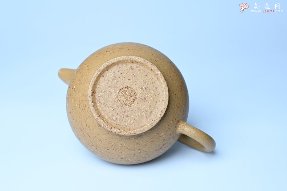 紫砂壶图片：美壶特惠 特好粗砂桃花段泥掇只紫砂壶 茶人醉爱 - 美壶网