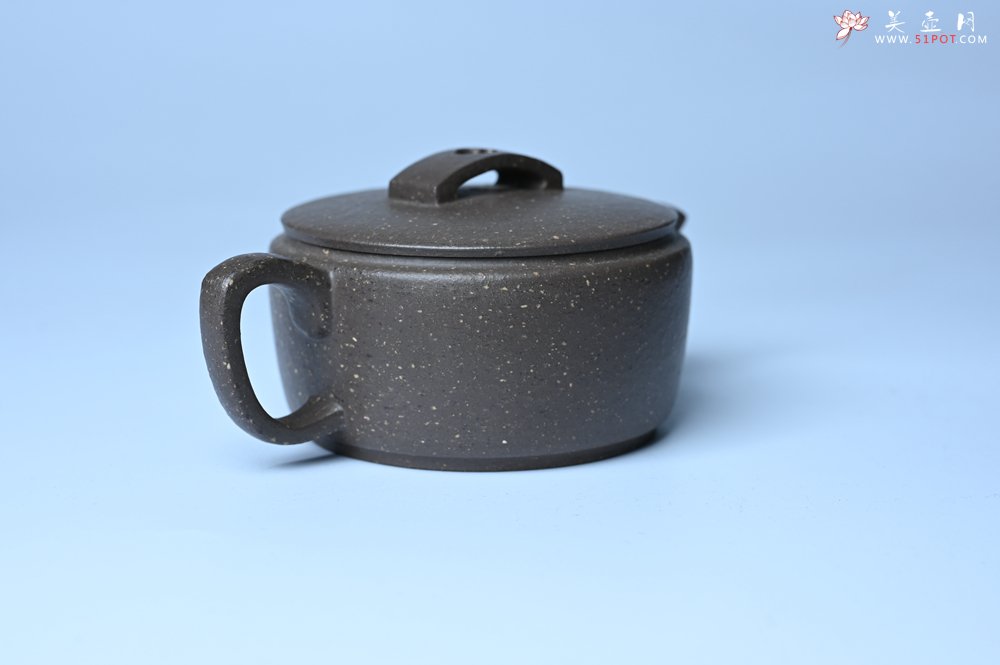 紫砂壶图片：美壶特惠 优质青灰段泥汉瓦壶 茶人醉爱 - 美壶网