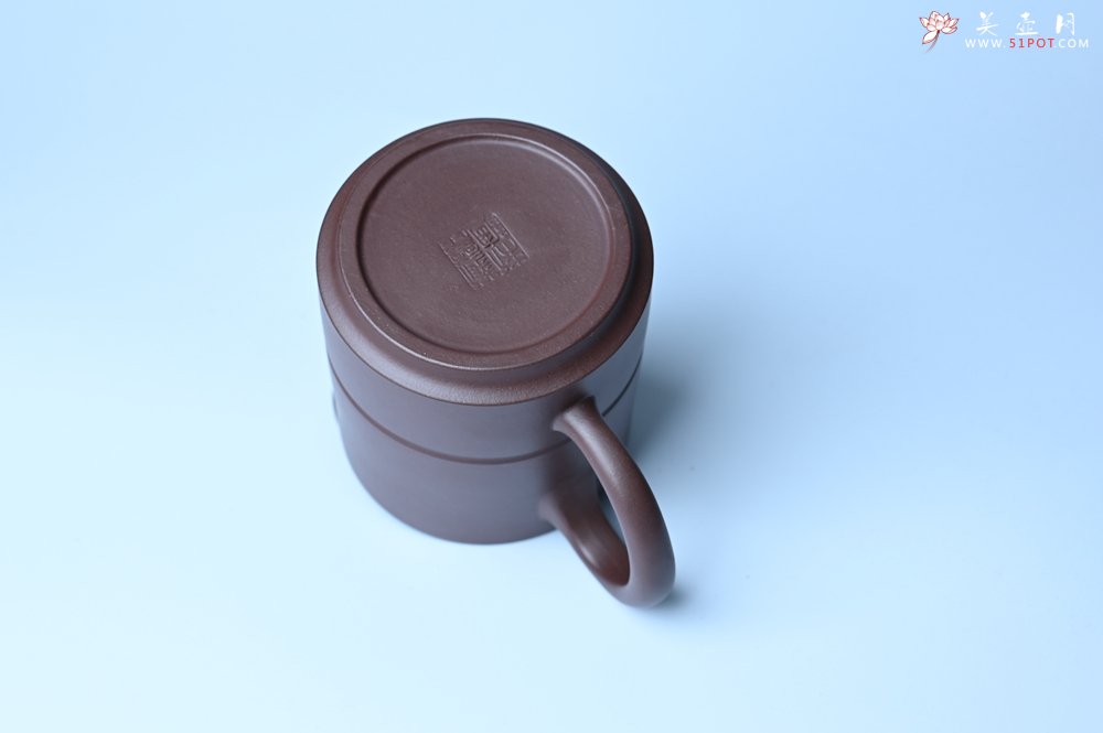 紫砂壶图片：优质紫泥 上善若水杯 美杯特惠 - 美壶网