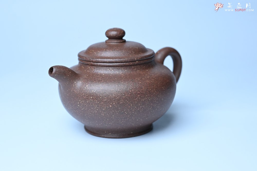 紫砂壶图片：美壶特惠 手工手制紫砂壶特好黄龙山高温老段泥掇只壶 茶壶 茶具 单壶 - 美壶网