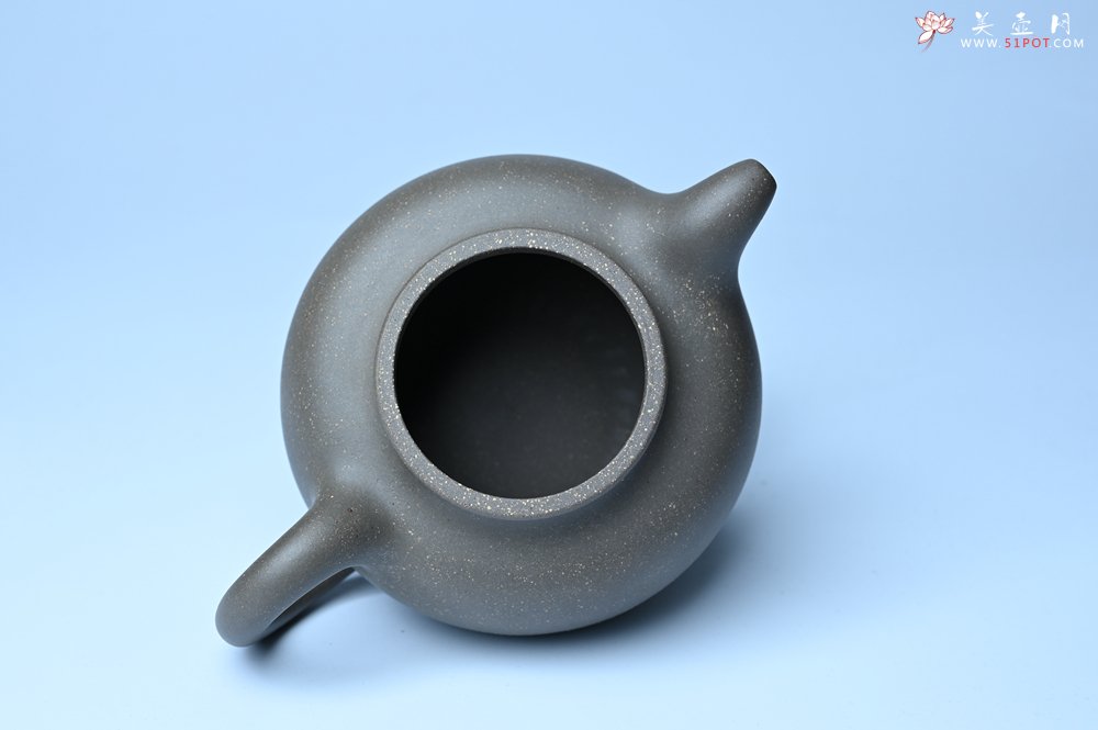 紫砂壶图片：美壶特惠 精致青段大亨掇只壶 茶人醉爱 - 美壶网