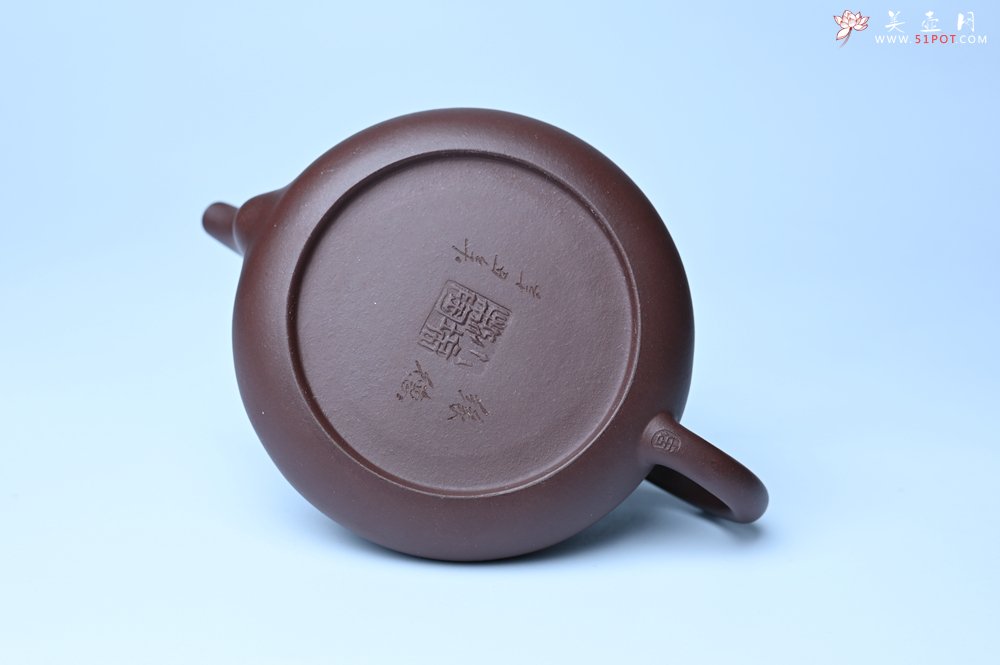 紫砂壶图片：潜力股周小培老师全手工底槽青缘德壶（借问酒家何处有）牧童遥指杏花村 期待与您结缘 - 美壶网