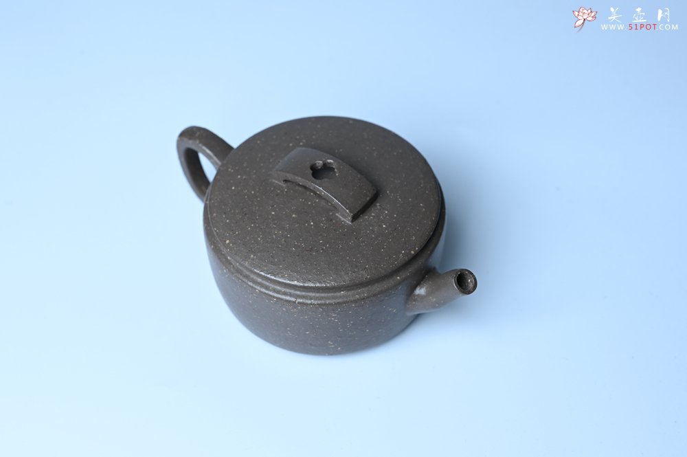 紫砂壶图片：美壶特惠 优质青灰段泥汉瓦壶 茶人醉爱 - 美壶网