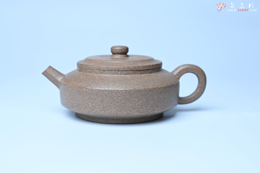 紫砂壶图片：美壶特惠 紫砂壶手工手制特好五彩老段泥周盘壶 茶壶 茶具 单壶 - 美壶网