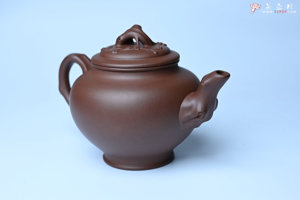 紫砂壶图片：美壶特惠 精致报春系列之梅花报春壶 - 美壶网