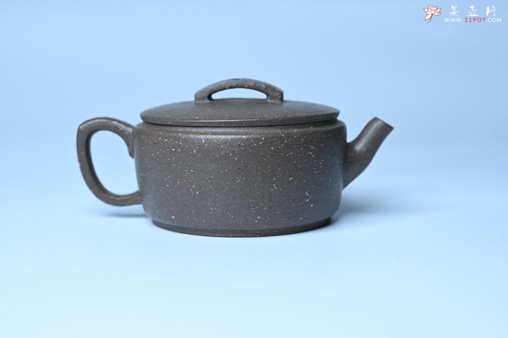 紫砂壶图片：美壶特惠 优质青灰段泥汉瓦壶 茶人醉爱 - 美壶网