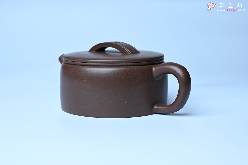 紫砂壶图片：美壶特惠紫砂壶手工手制老紫泥汉瓦壶 茶壶 茶具 单壶 - 美壶网