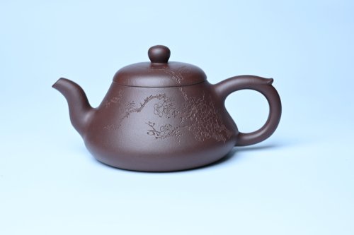 周小培紫砂壶 潜力股周小培老师 全手工底槽青缘德壶 装饰通转梅花特文气 期待与您结缘 原矿底槽清