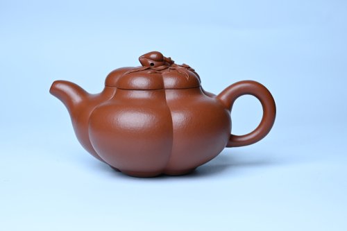 美壶定制紫砂壶 美壶特惠 精品大红袍朱泥上合桃 茶人醉爱 大红袍