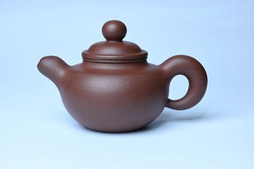 美壶定制紫砂壶 美壶特惠 黑星红拼紫泥（家藏限量）道洪圆珠壶 原矿紫泥