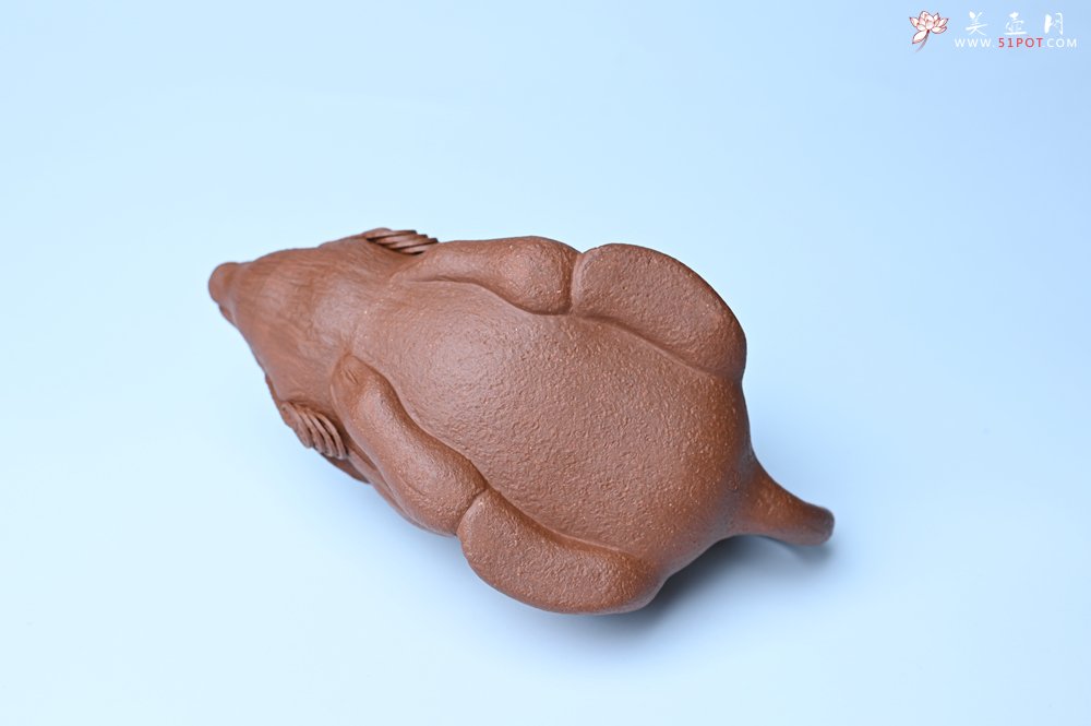 紫砂壶图片：美壶特惠 优质降坡泥鼠你有钱壶壶 茶人醉爱 - 美壶网