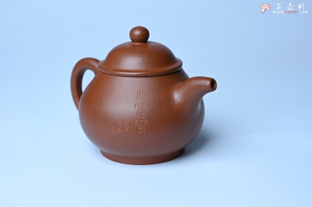紫砂壶图片：美壶特惠 王老师 全手工红降坡泥潘壶 国助工 易轩 范小君徒杨志超老师刻绘 装饰小富贵特文气 - 美壶网