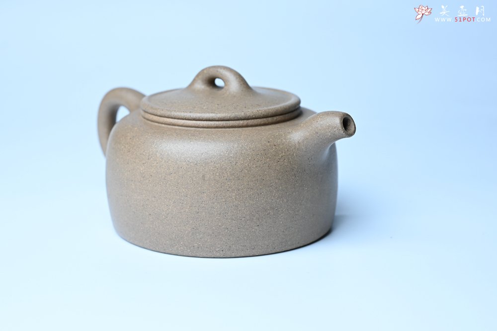 紫砂壶图片：特好高温本山老段泥 全手工过桥井栏壶 - 美壶网