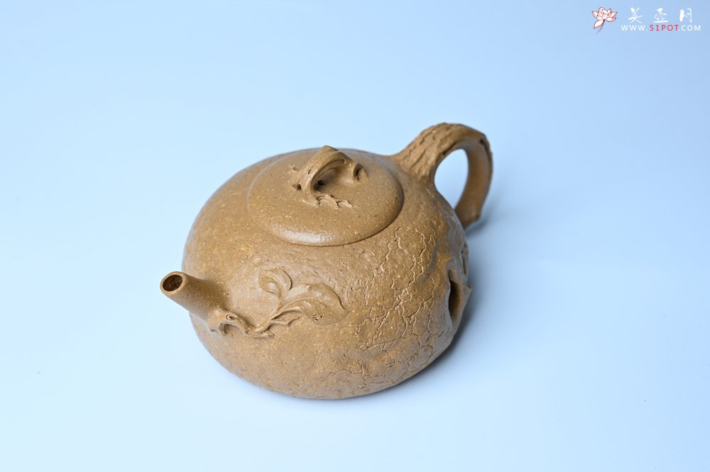 紫砂壶图片：美壶特惠 特好老段泥全手工供春壶 茶人醉爱 - 美壶网