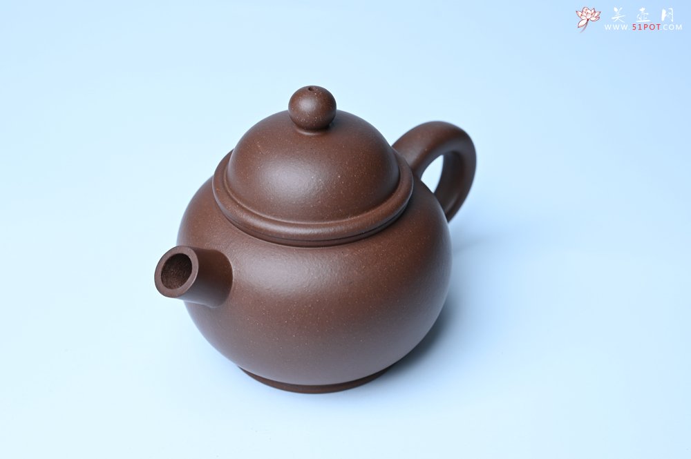 紫砂壶图片：美壶特惠 精致黑星红拼紫泥（家藏限量）大炮巨轮壶 球孔出水爽利 茶人醉爱 - 美壶网