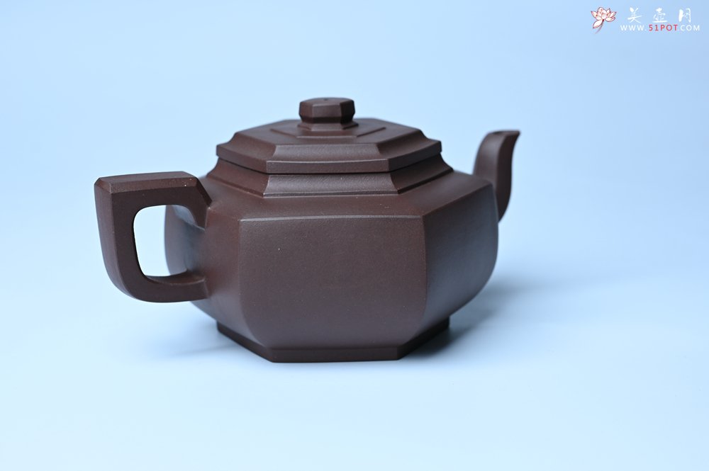 紫砂壶图片：美壶特惠 潜力股凌晨老师 精致紫泥全手工雪华壶 期待与您结缘 - 美壶网