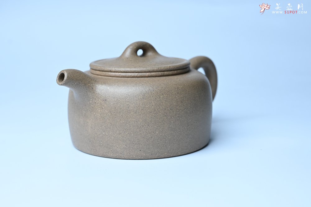 紫砂壶图片：特好高温本山老段泥 全手工过桥井栏壶 - 美壶网