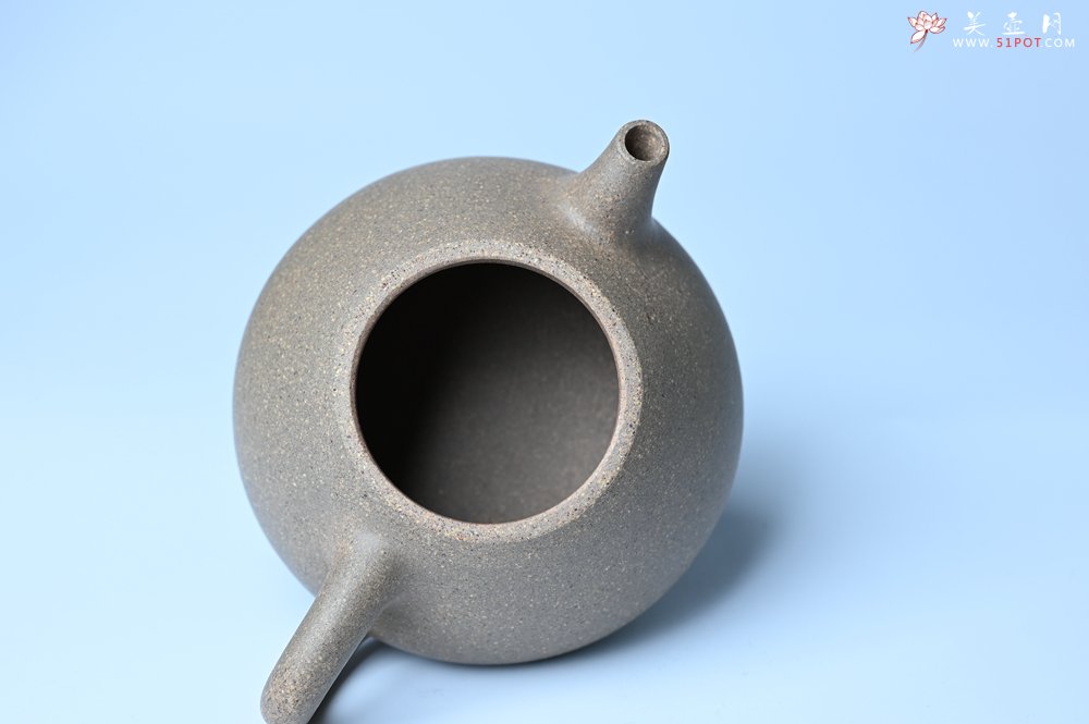 紫砂壶图片：美壶特惠 特好松花段泥精工乳瓢茶壶 茶人醉爱 - 美壶网