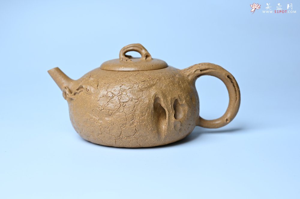 紫砂壶图片：美壶特惠 特好老段泥全手工供春壶 茶人醉爱 - 美壶网