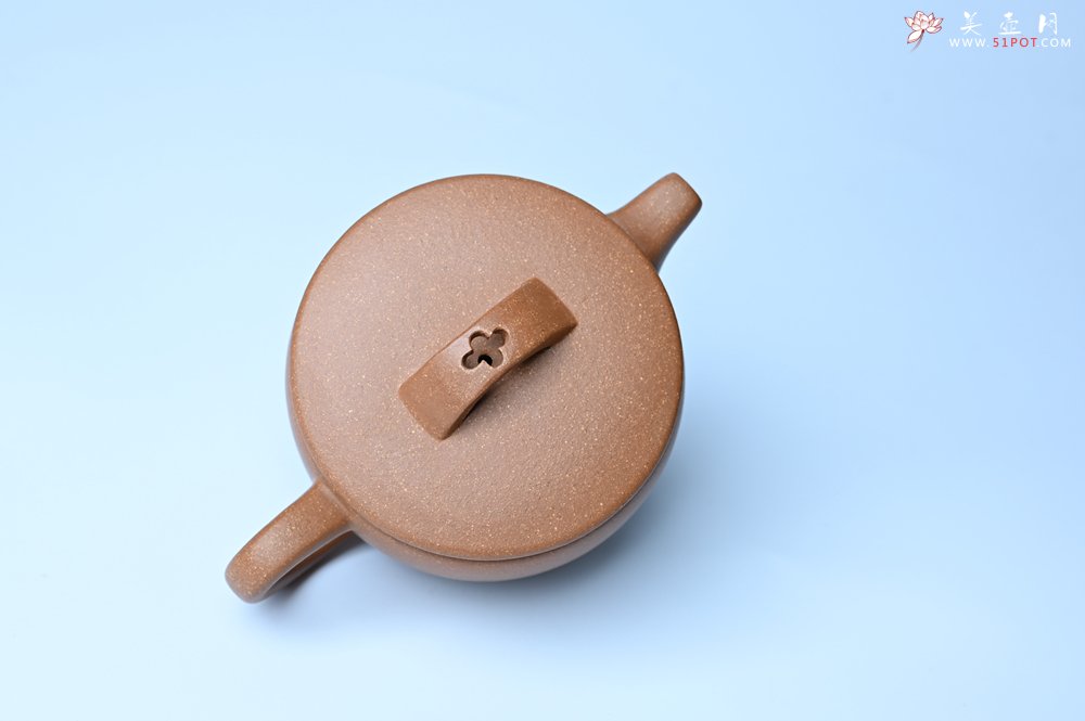 紫砂壶图片：美壶特惠 精致黄降坡泥汉瓦壶 茶人醉爱 - 美壶网