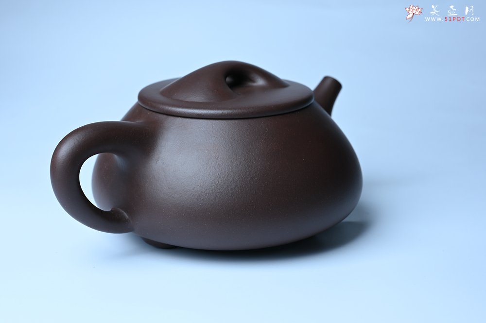 紫砂壶图片：美壶特惠 精致特好紫泥大满瓢 难度大 足足做了一个多星期 - 美壶网