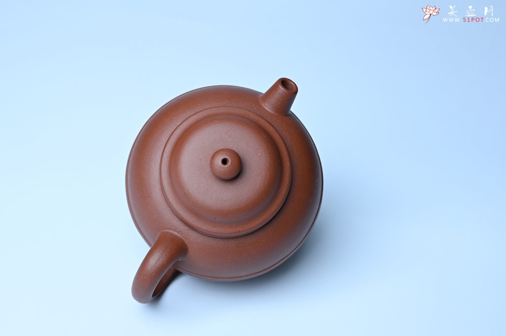 紫砂壶图片：美壶特惠 精致老清水泥腰线巨轮壶 茶人醉爱 - 美壶网