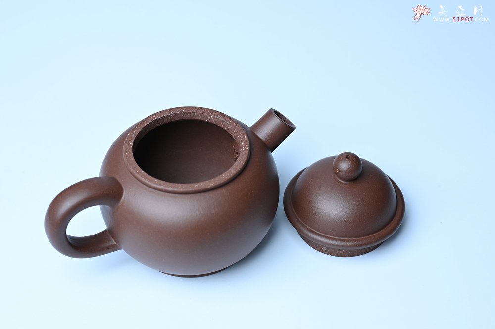 紫砂壶图片：美壶特惠 精致黑星红拼紫泥（家藏限量）大炮巨轮壶 球孔出水爽利 茶人醉爱 - 美壶网