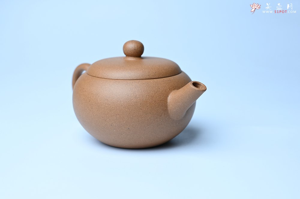 紫砂壶图片：美壶特惠 特好老段泥圆珠壶 - 美壶网