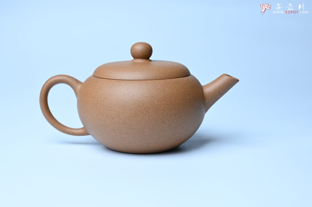 紫砂壶图片：美壶特惠 特好老段泥圆珠壶 - 美壶网