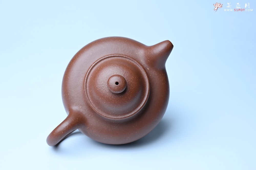 紫砂壶图片：美壶特惠 精致降坡泥大亨掇只壶 茶人醉爱 - 美壶网