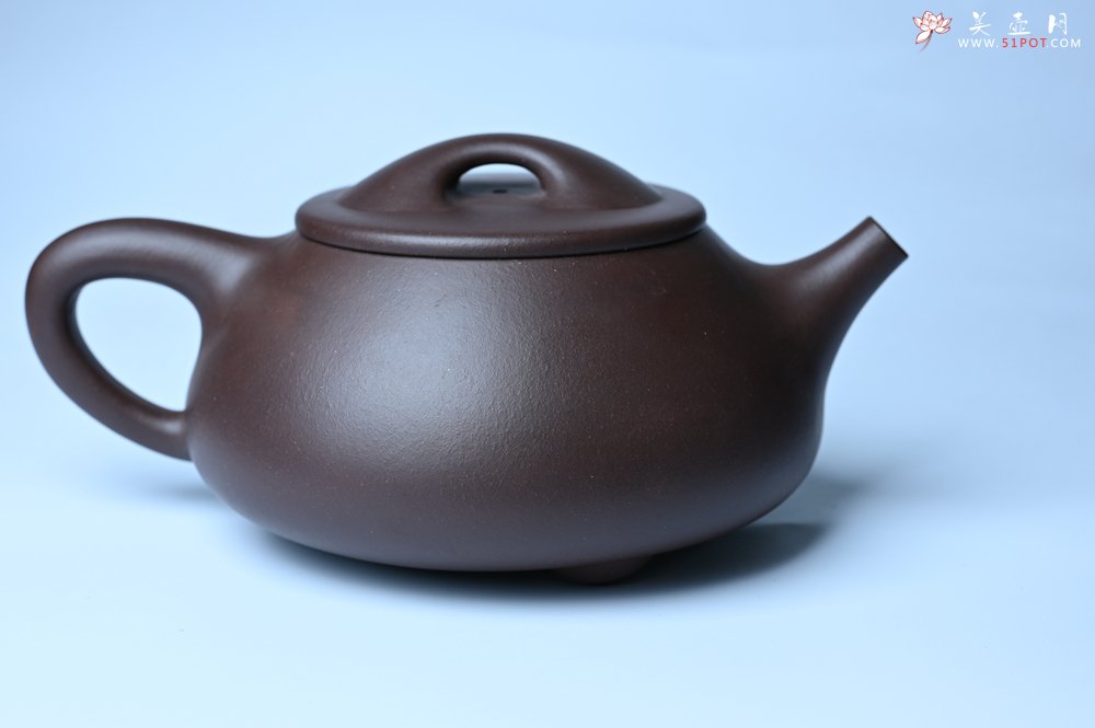 紫砂壶图片：美壶特惠 精致特好紫泥大满瓢 难度大 足足做了一个多星期 - 美壶网