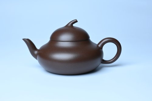 美壶定制紫砂壶 美壶特惠 特好老紫泥茄段梨形壶 茶人醉爱 原矿紫泥