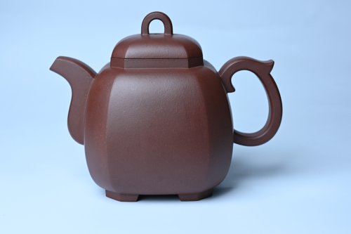 张海艳紫砂壶 实力派张海艳全手工家藏底槽清精工福临八方壶 气势磅礴 原矿底槽清