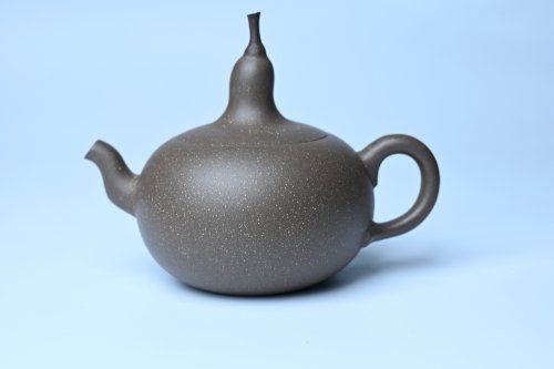 美壶定制紫砂壶 美壶特惠 精致青段大肚茄子壶 茶人醉爱 青段