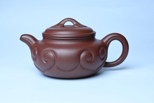 美壶定制紫砂壶 美壶特惠 精致紫泥仿古如意壶 茶人醉爱 原矿紫泥