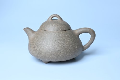 美壶定制老师紫砂壶 美壶特惠 特好松花段泥精工乳瓢茶壶 茶人醉爱 青段