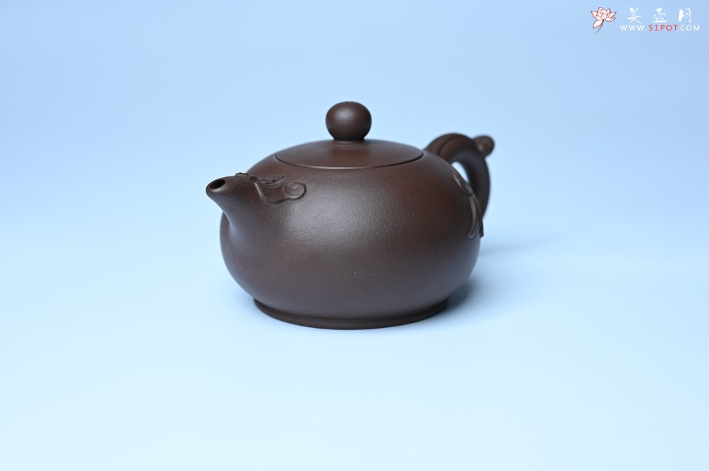 紫砂壶图片：美壶特惠 优质老紫泥福在眼前壶 茶人醉爱 - 美壶网