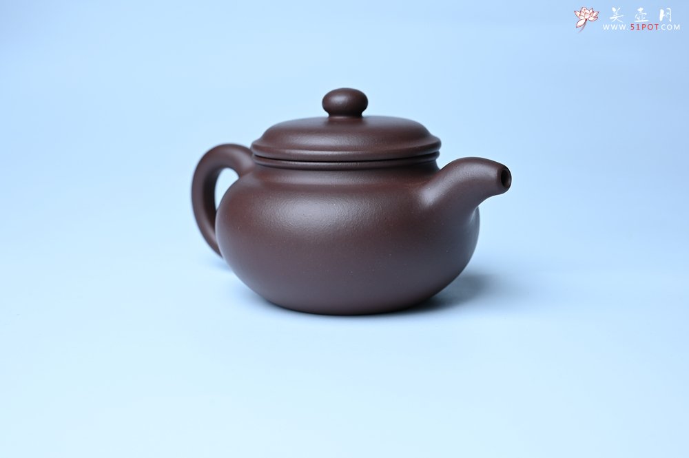 紫砂壶图片：潜力股周小培 特好老底槽青全手工仿古壶 茶人醉爱 - 美壶网
